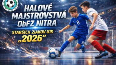 Photo of Halové majstrovstvá ObFZ Nitra pokračujú turnajom starších žiakov U15