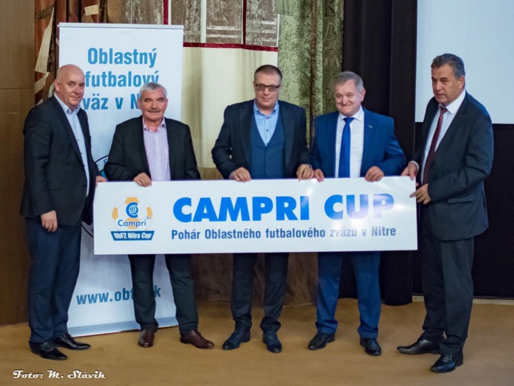 Názov Campri Cup uviedol rad osobností na októbrovej konferencii.