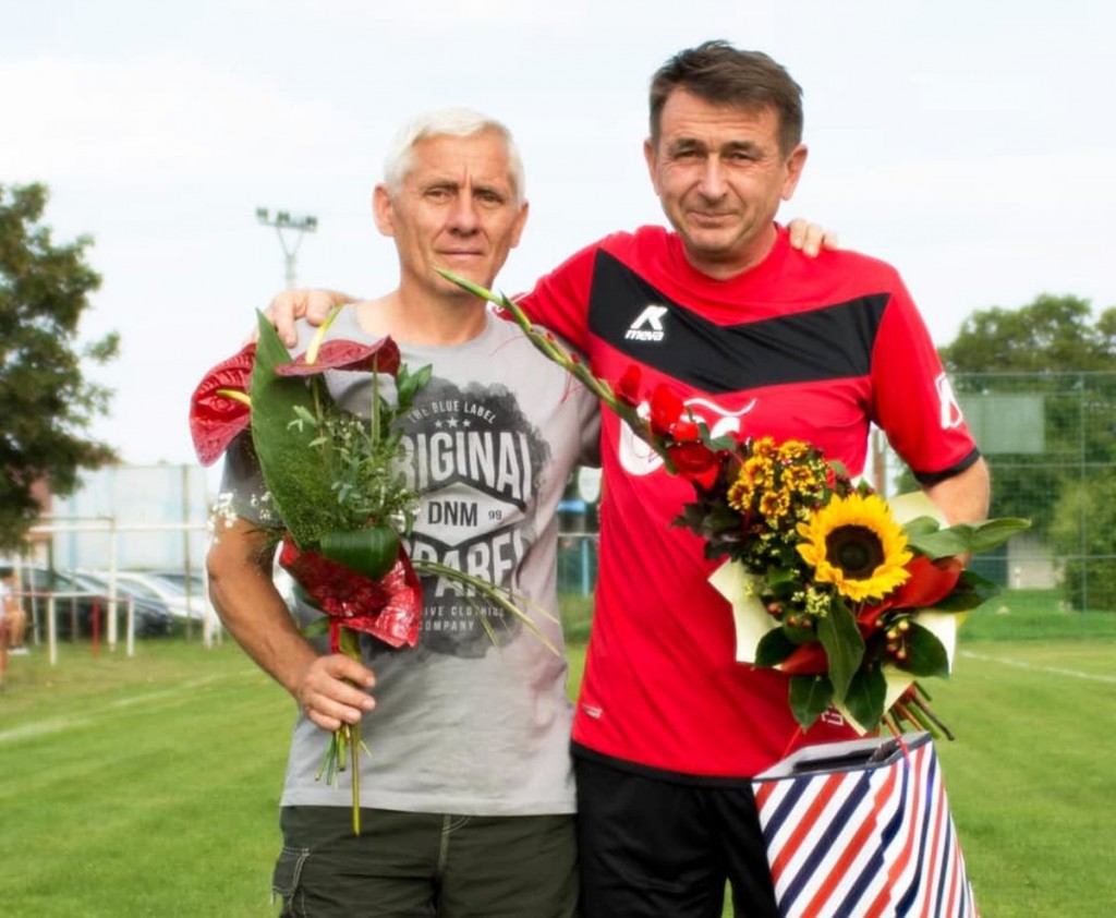 Dve ikony futbalu v Dlhej slávili na jeseň 50-ku: Arpád Izsóf a Karol Takács